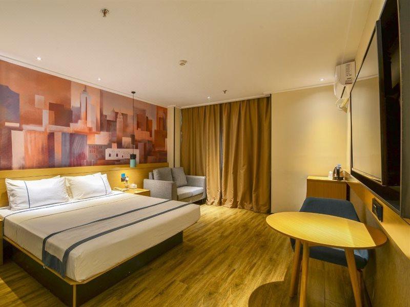 City Comfort Inn Wuhan Caidian Square Exterior foto